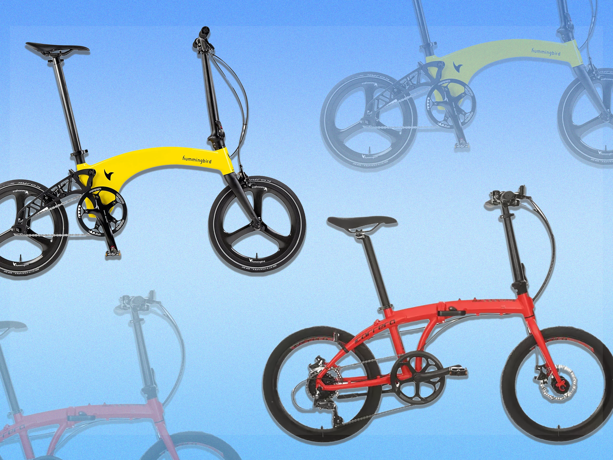 Lightest on sale folding bikes